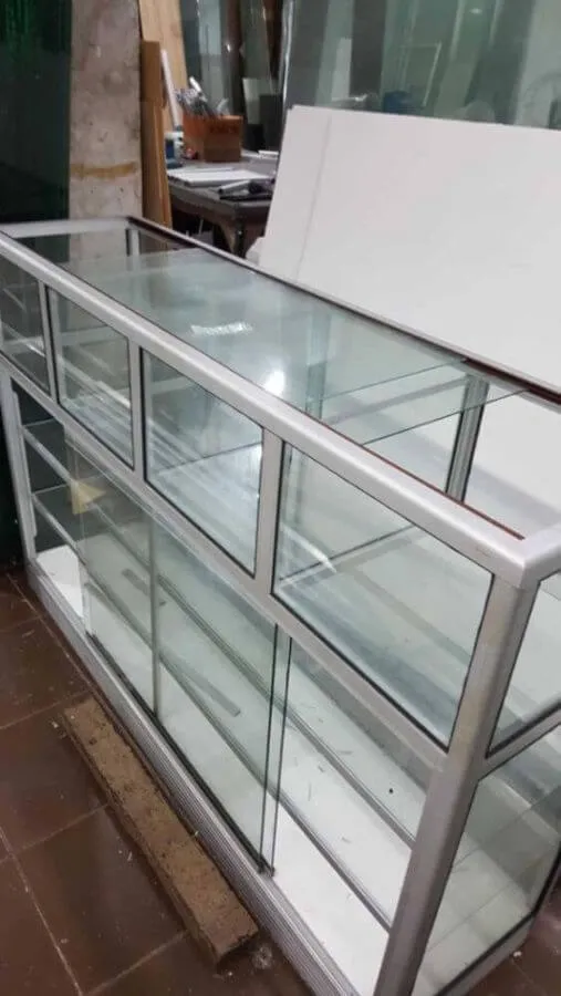 Rak Kaca — rak kaca aluminium, foto 6