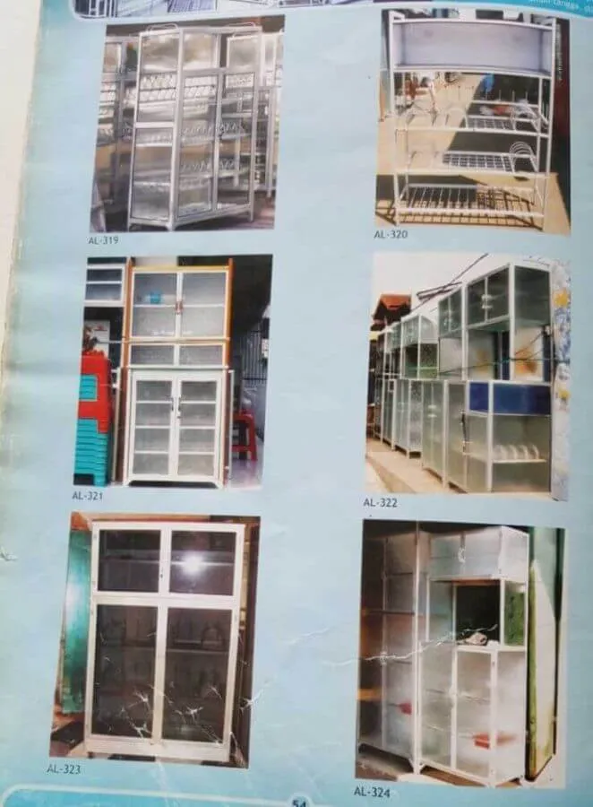 Rak Kaca — rak kaca aluminium, foto 15